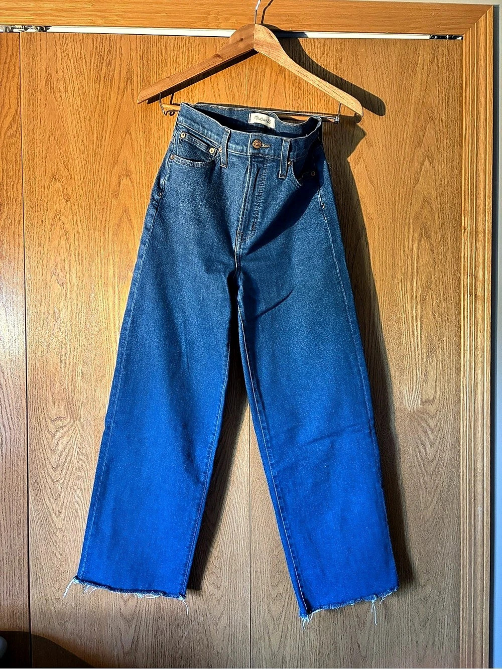 Madewell Women's Perfect Vintagw Wide-Leg Jeans Waist 26 True Blue